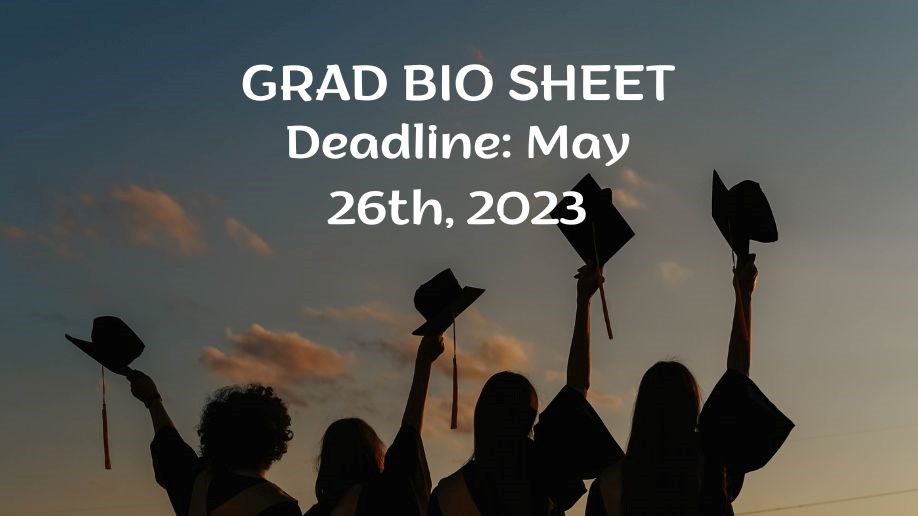 Grad Bio Sheet